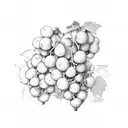 the sentence "GRAPE ME!" tattoo design idea