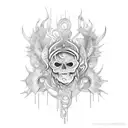 depeche mode tattoo design idea