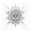 conchas tattoo design idea