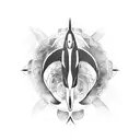 Orca tattoo design idea