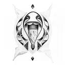 Orca tattoo design idea