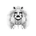 animal from Muppets tattoo design idea