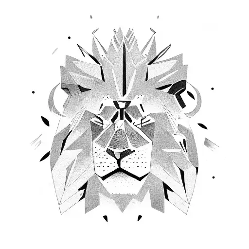 In the stone jungle I became the lion king tattoo design idea