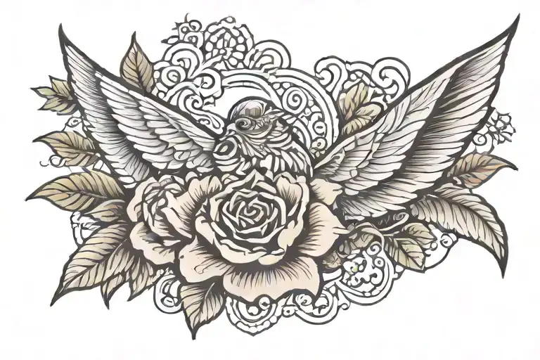 Nevaeh tattoo design idea