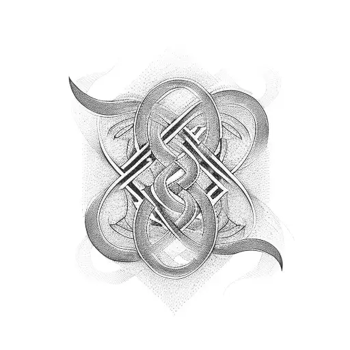 Infinity Symbol tattoo design idea