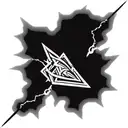 the lightning bolt from the ac/dc logo tattoo design idea
