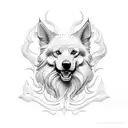 cerberus tattoo design idea
