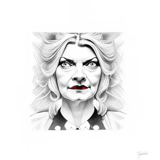 Twin Peaks red curtains with the zigzag floor and Laura Palmer's hands tattoo design idea