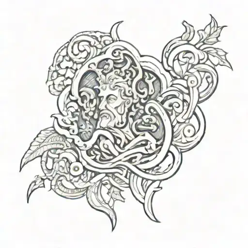 Biblical tattoo design idea