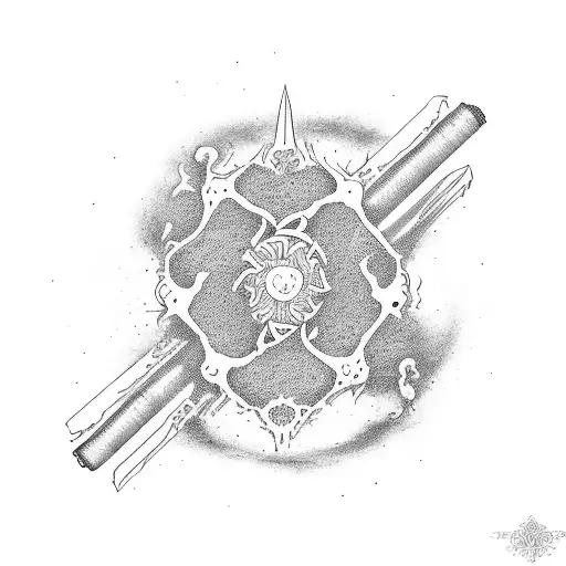 opium gang tattoo design idea