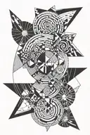 a vicious circle tattoo design idea