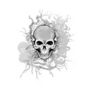 multiple sclerosis myelin dna tattoo design idea