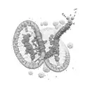 multiple sclerosis dna tattoo design idea