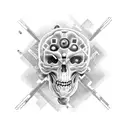 multiple sclerosis dna tattoo design idea