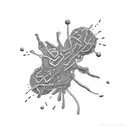 multiple sclerosis myelin tattoo design idea