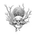 multiple sclerosis myelin tattoo design idea