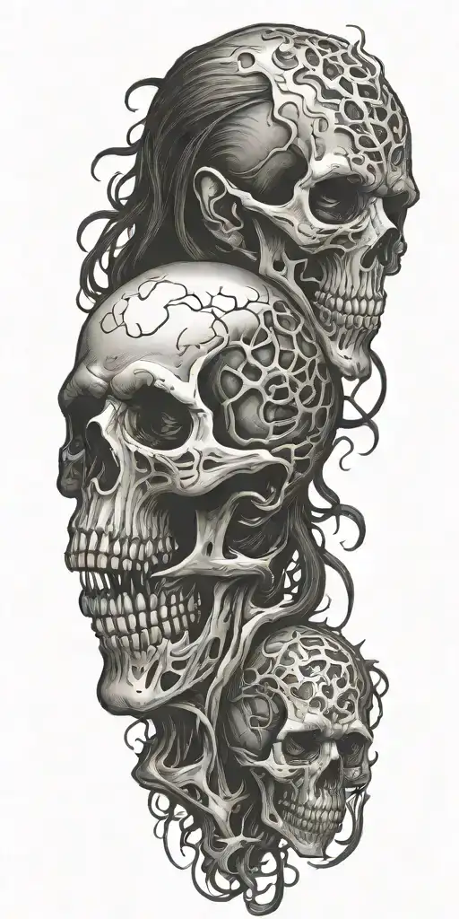 i'm not afraid to die tattoo design idea