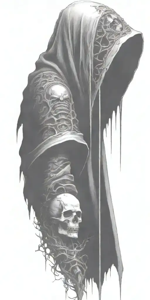 more contrast tattoo design idea