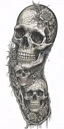 remember love yourself everything happends tattoo design idea