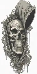 add element for chest tattoo design idea