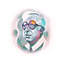 Ray Bradbury sci fi tattoo design idea