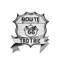 route 66 road trip tattoo design idea