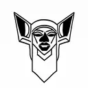 pharaoh  tattoo design idea