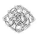 Celtic Knot tattoo design idea