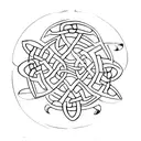 Celtic Knot tattoo design idea