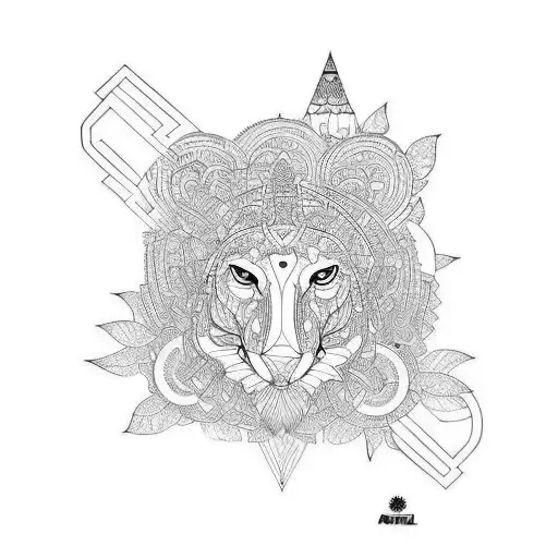 akbal maya tattoo design idea