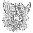 seraphim tattoo design idea