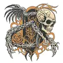 korn tattoo design idea