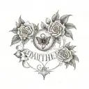 dauther tatto quote chest tattoo tattoo design idea