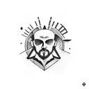 barista tattoo design idea