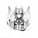 Hisoka hunter tattoo design idea