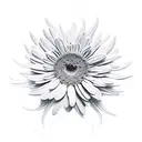 calendula  tattoo design idea