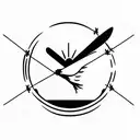 icarus simple  tattoo design idea