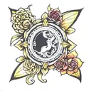 adoption symbol tattoo design idea