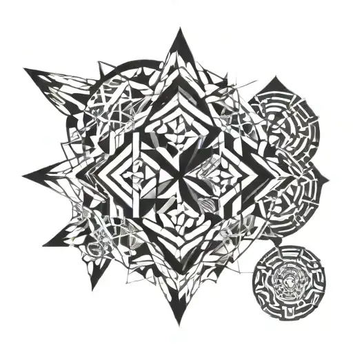 solitude, time, tattoo design idea