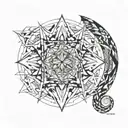 solitude, time, tattoo design idea