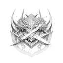 Sword aatrox  tattoo design idea