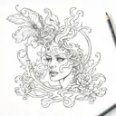 bipolar illness tattoo design idea