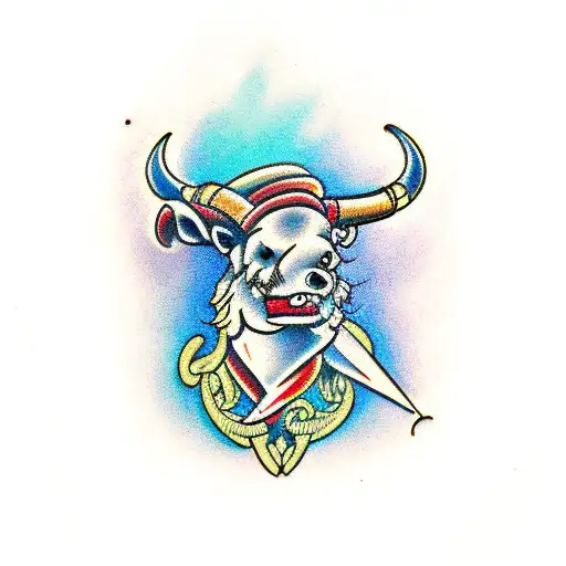 Minotaur tattoo design idea