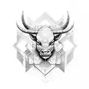 Minotaur tattoo design idea