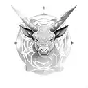 Minotaur tattoo design idea