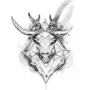 Minotaur tattoo design idea