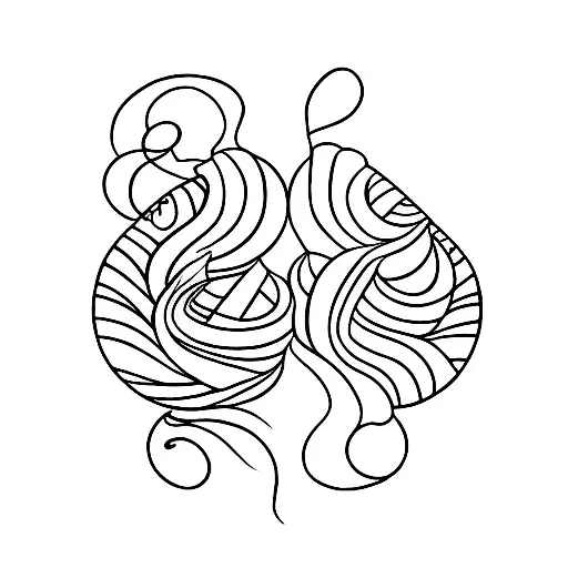 disney for couples tattoo design idea