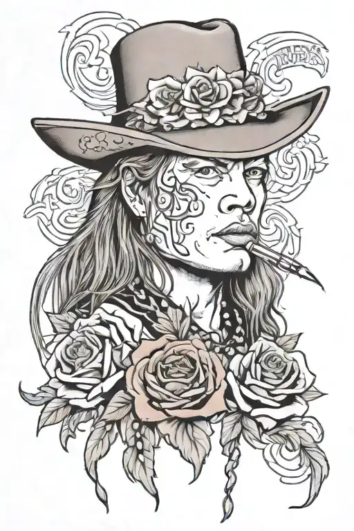 axl rose tattoo design idea