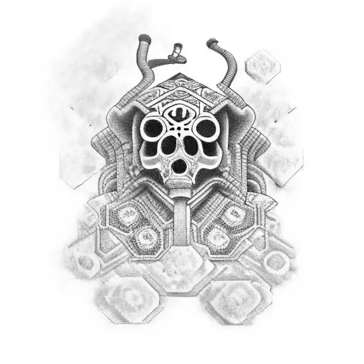 tlaloc tattoo design idea