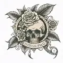 Everything passes, this too will pass tattoo design idea